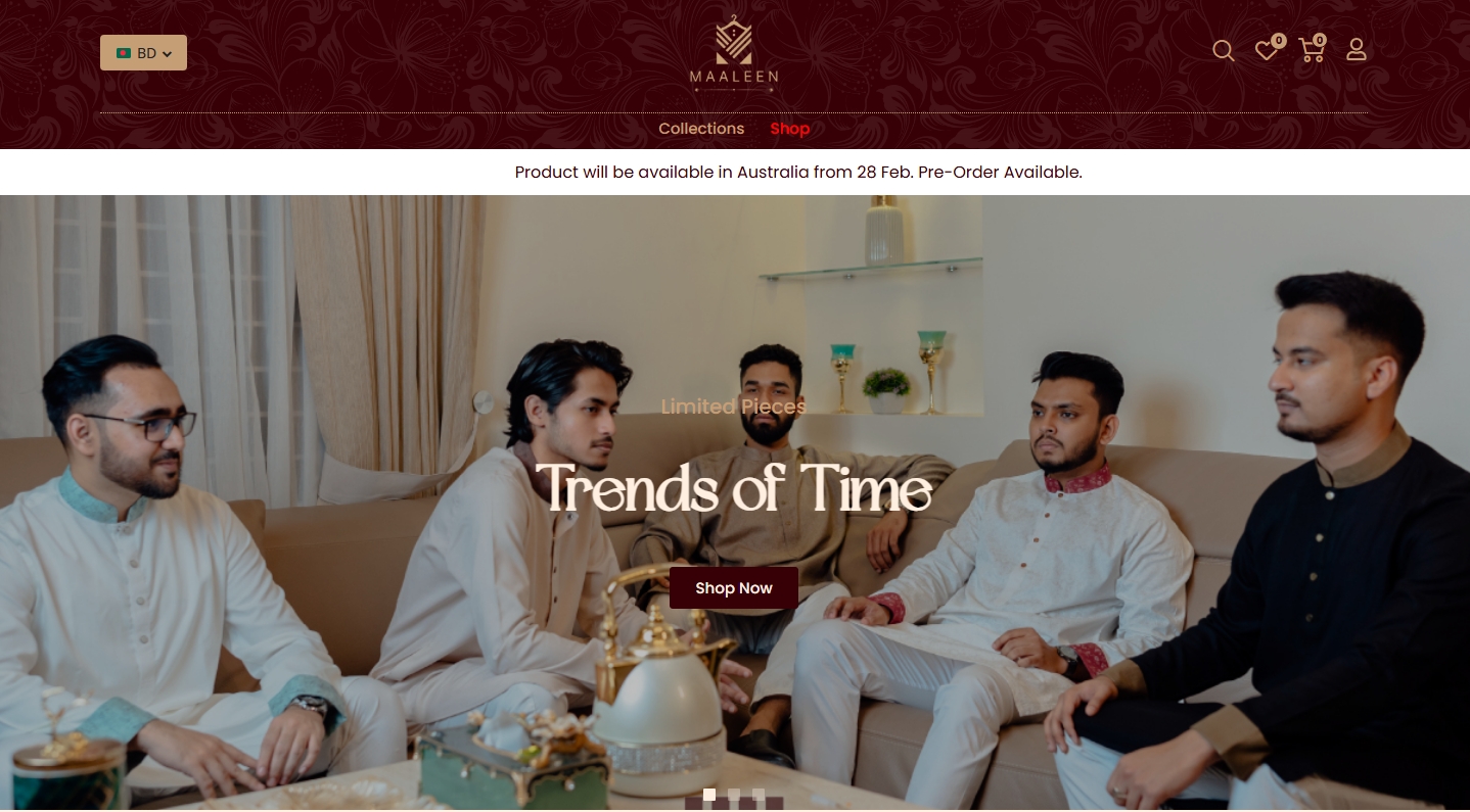 Maaleen - Multi-Country E-Commerce WordPress Theme